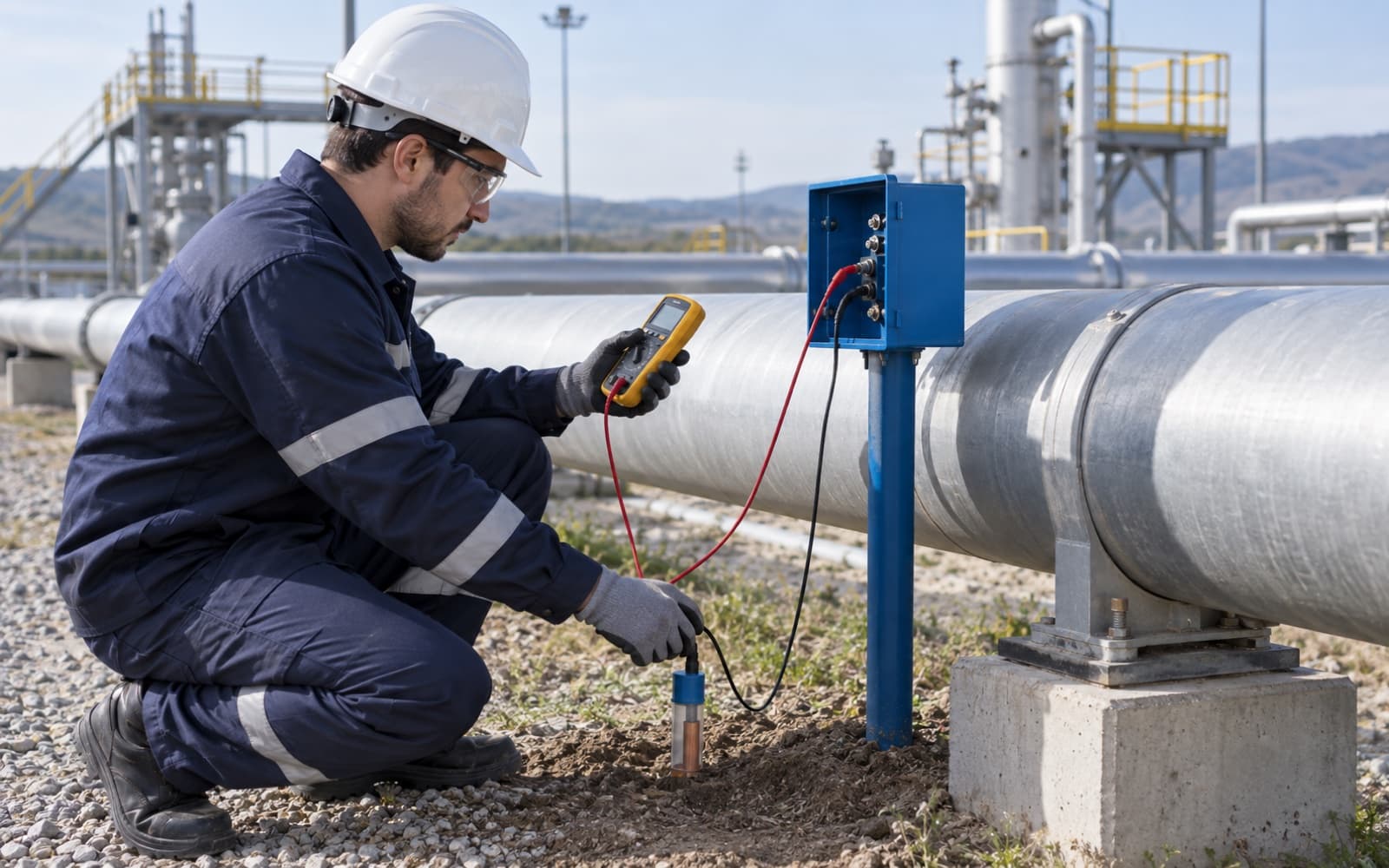 Cathodic protection measurements