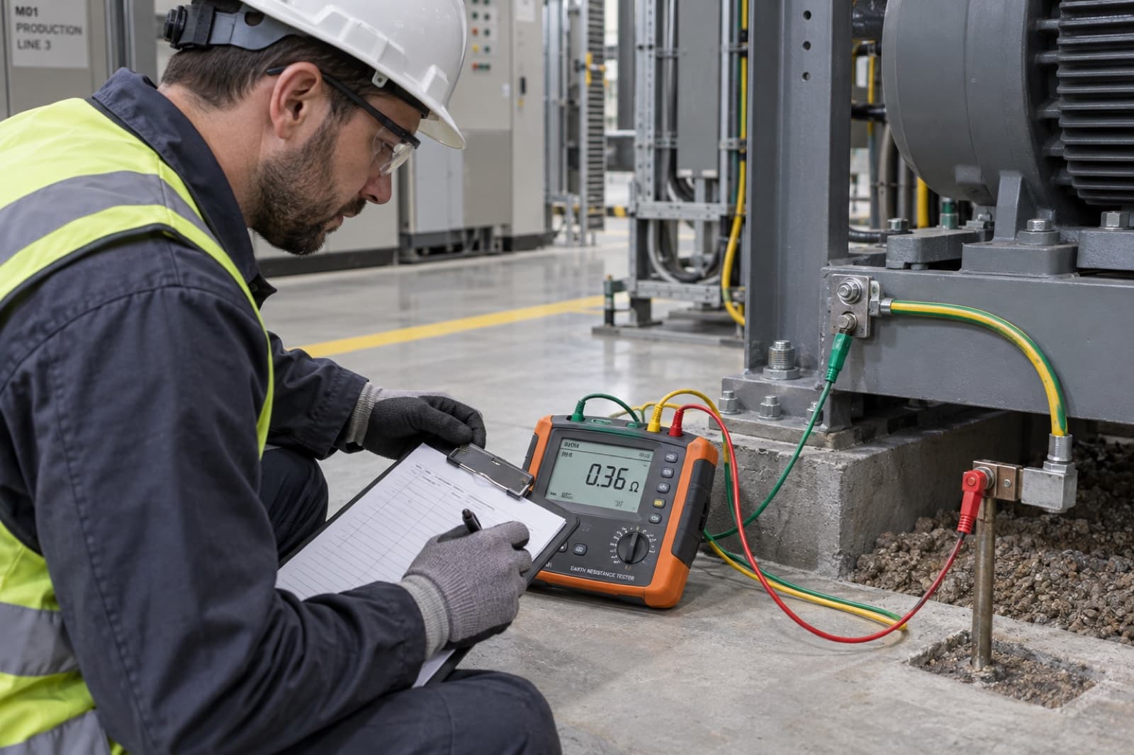 Facility and equipment grounding measurements